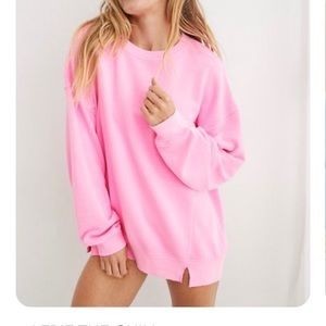 ISO the chill sweatshirt in Pink burst